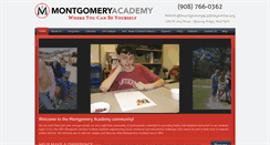 Desktop Screenshot of montgomeryacademyonline.org